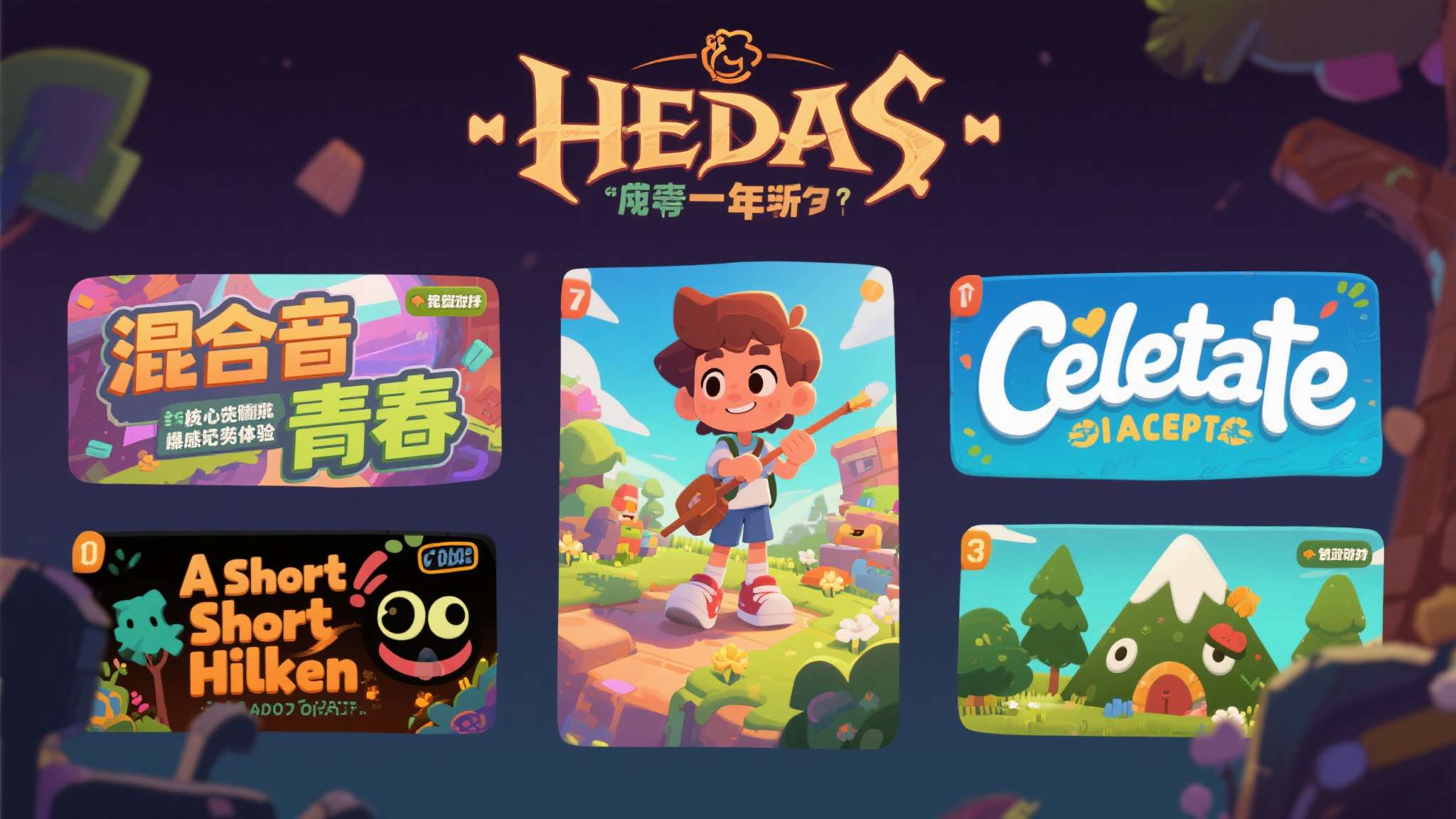 《混音青春》的成功并非孤例。近年来，*《Hades》《Celeste》《A&nbsp;Sh